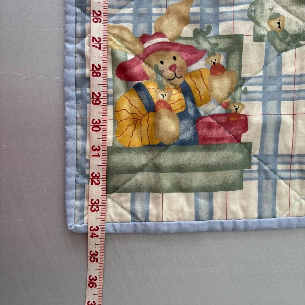 Gorgeous Handmade Cotton QUILT 43x34